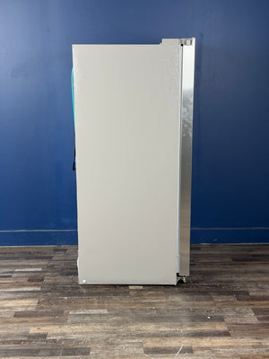 Frigidaire - 33 in. 22.3 cu. ft. Standard Depth Side by Side Refrigerator in Stainless Steel
