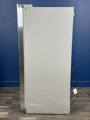 Frigidaire - 33 in. 22.3 cu. ft. Standard Depth Side by Side Refrigerator in Stainless Steel