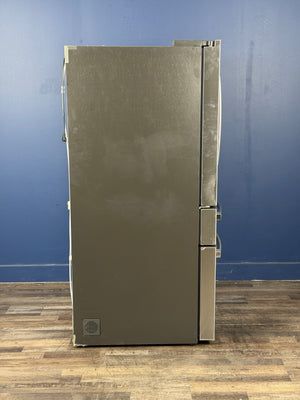 GE Profile - Profile 27.9 cu. ft. Smart 4-Door French Door Refrigerator with Door-in-Door in Fingerprint Resistant Stainless Steel