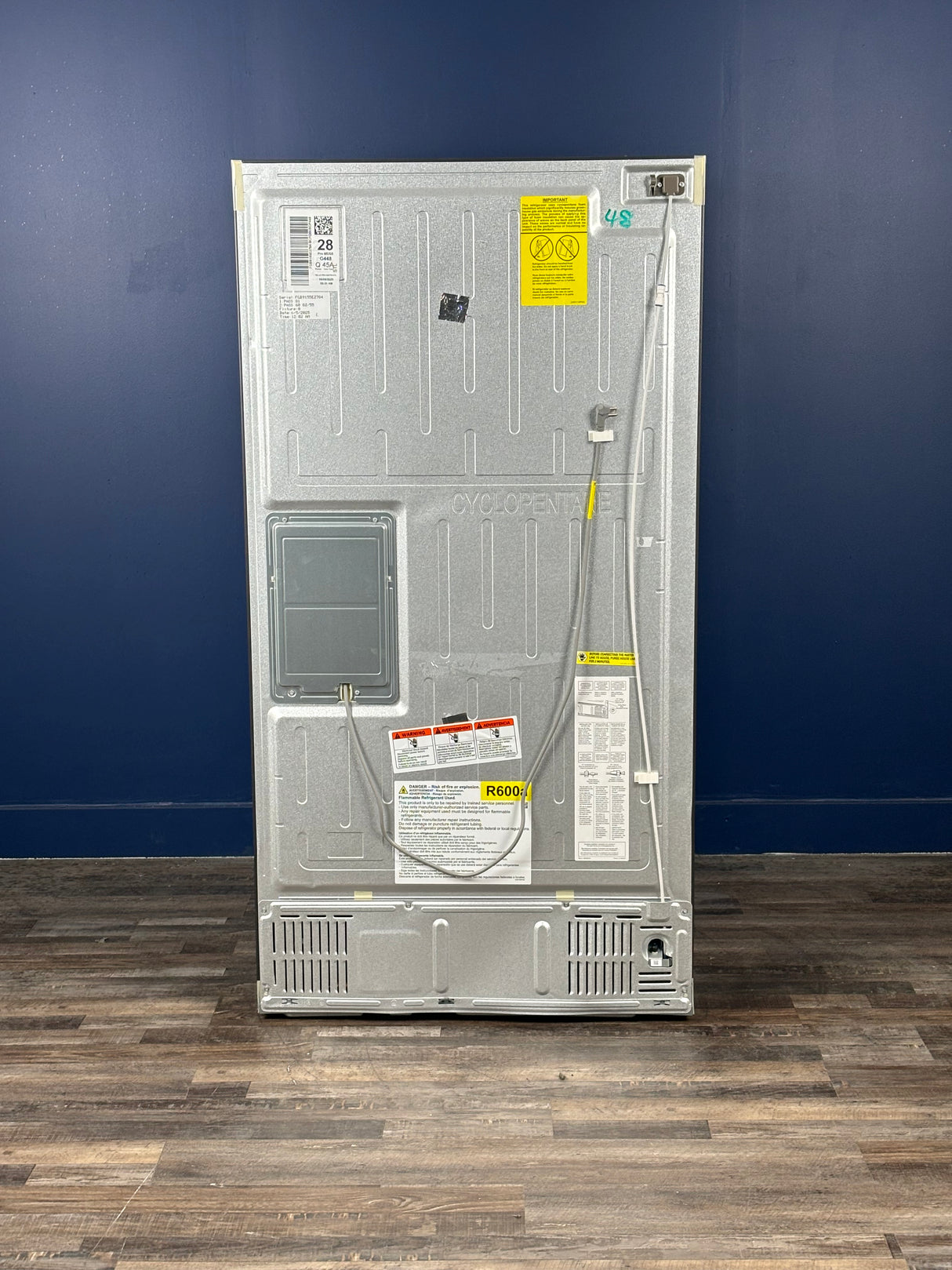 GE Profile - Profile 27.9 cu. ft. Smart 4-Door French Door Refrigerator with Door-in-Door in Fingerprint Resistant Stainless Steel