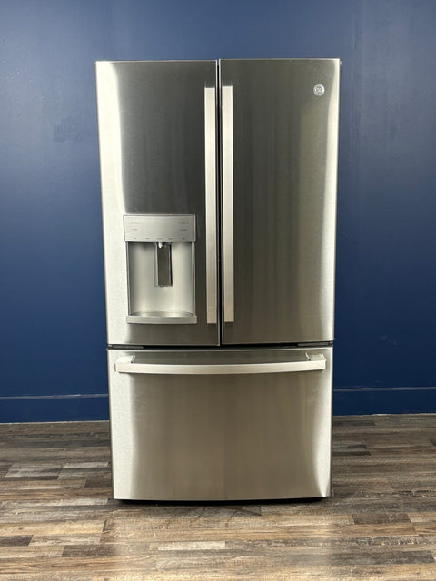 GE - 27.7 cu. ft. French Door Refrigerator in Fingerprint Resistant Stainless Steel, ENERGY STAR