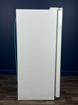 Frigidaire - 36 in. 26 cu. ft. Standard Depth Side by Side Refrigerator in White
