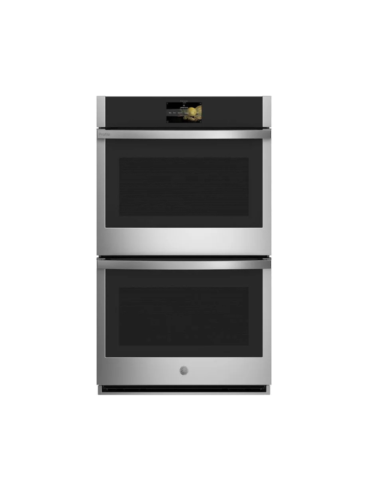 GE Profile - Profile 30 in. Smart Double Electric Wall Oven with Convection Cooking in Stainless Steel