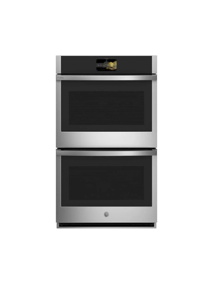 GE Profile - Profile 30 in. Smart Double Electric Wall Oven with Convection Cooking in Stainless Steel