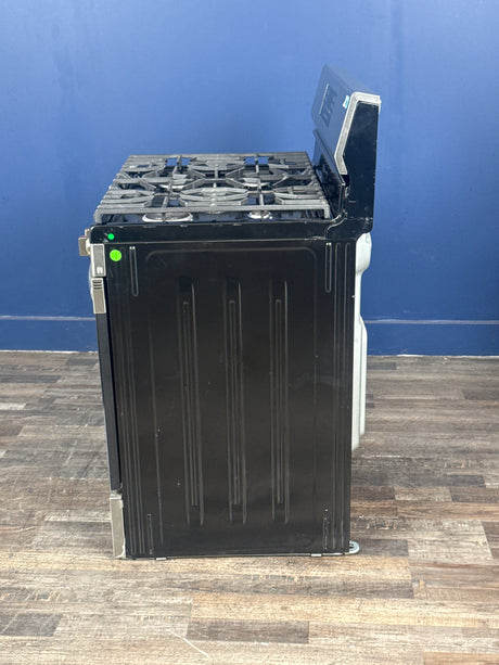 Frigidaire Gallery - 30 in. 5 Burner Freestanding Gas Range in Stainless Steel with True Convection and Air Fry