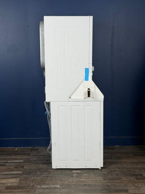 Frigidaire - 3.9 cu. ft. Washer and 5.5 cu. ft. Gas Dryer Combo in White with Quick Wash & Dry Cycle and MaxFill Wash Cycle