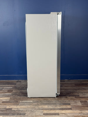 Frigidaire - Gallery 36 in. 22.3 cu. ft. Counter Depth Side-by-Side Refrigerator in Smudge-Proof Stainless Steel, ENERGY STAR