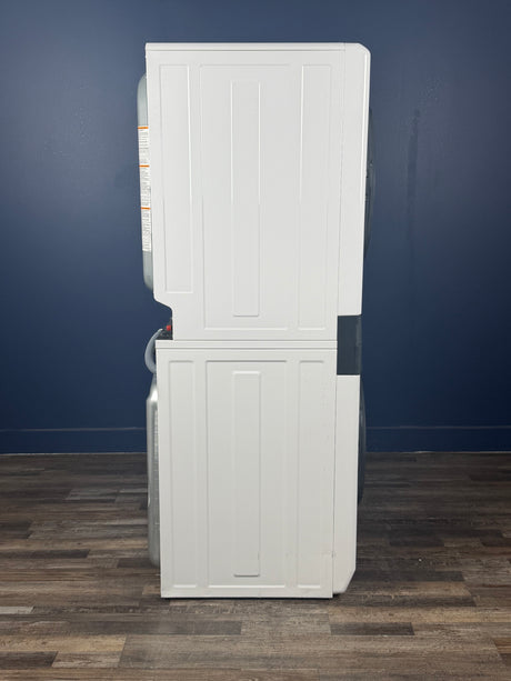 Electrolux - 4.4 cu. ft. Stacked Washer and 8.0 cu. ft. Gas Dryer Laundry Tower in White with LuxCare Wash, Energy Star