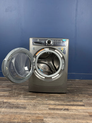 Electrolux - 4.5 cu. ft. Stackable Front Load Washer in Titanium with SmartBoost, Optic Whites, and Pure Rinse