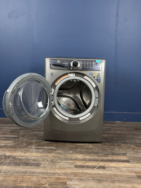 Electrolux - 4.5 cu. ft. Stackable Front Load Washer in Titanium with SmartBoost, Optic Whites, and Pure Rinse