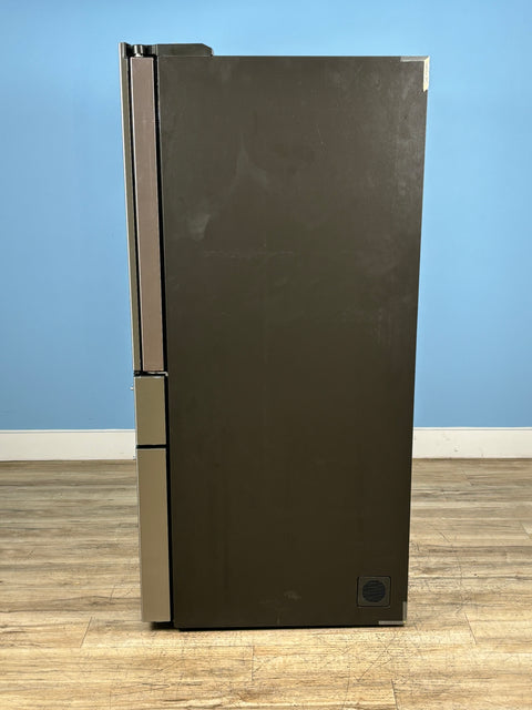 GE Profile - Profile 27.9 cu. ft. Smart 4-Door French Door Refrigerator with Door-in-Door in Fingerprint Resistant Stainless Steel