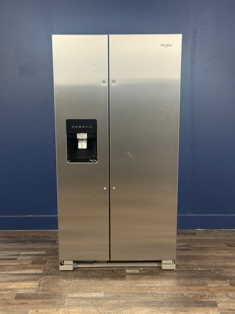 Whirlpool - 24.6 cu. ft. Side by Side Refrigerator in Monochromatic Stainless Steel