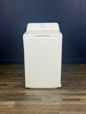Frigidaire - 4.1 Cu. Ft. Top Load Washer in White with 8-Wash Cycles and Automatic Load Sensing