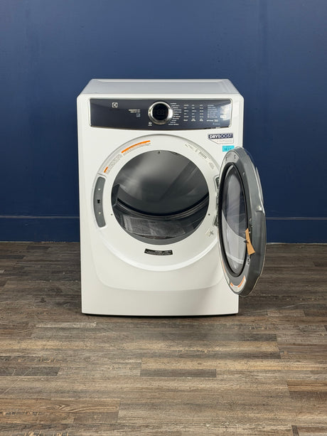 Electrolux - 8 cu. ft. White Front Load Perfect Steam Gas Dryer with LuxCare Dry and Instant Refresh