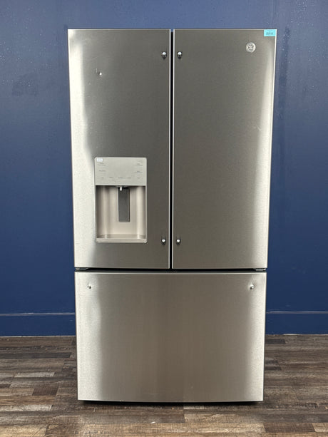 GE - 20.6 cu. ft. Counter Depth French Door Refrigerator in Fingerprint Resistant Stainless, ENERGY STAR