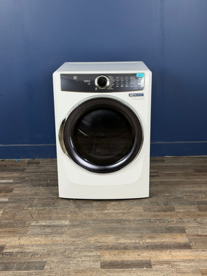 Electrolux - 27 in. W 8 cu. ft. Front Load Electric Dryer with Perfect Steam and LuxCare Dry System, ENERGY STAR in White