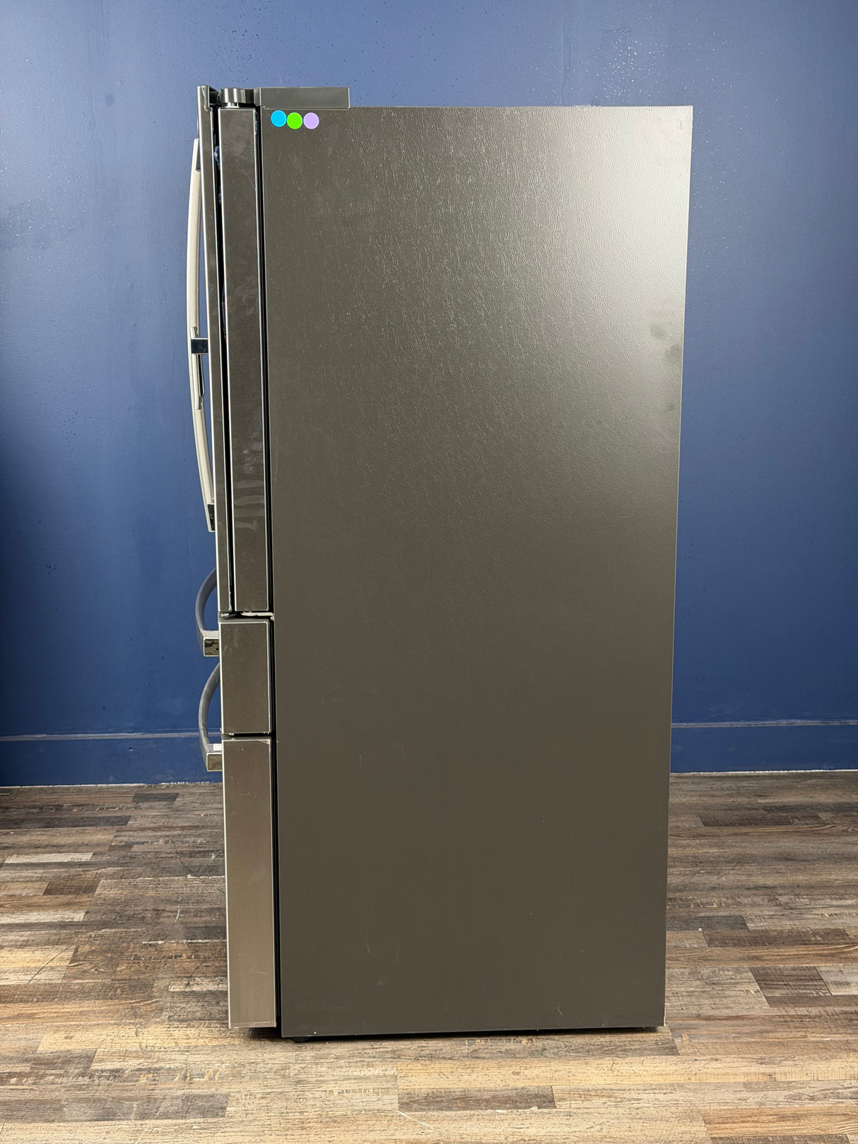 GE Profile - Profile 27.9 cu. ft. Smart 4-Door French Door Refrigerator with Door-in-Door in Fingerprint Resistant Stainless Steel