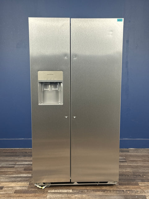 Frigidaire - 36 in. 26 cu. ft. Standard Depth Side by Side Refrigerator in Stainless Steel