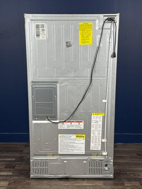 GE Profile - Profile 27.9 cu. ft. Smart 4-Door French Door Refrigerator with Door-in-Door in Fingerprint Resistant Stainless Steel