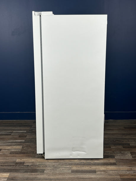 Frigidaire - 33 in. 22.3 cu. ft. Standard Depth Side by Side Refrigerator in White