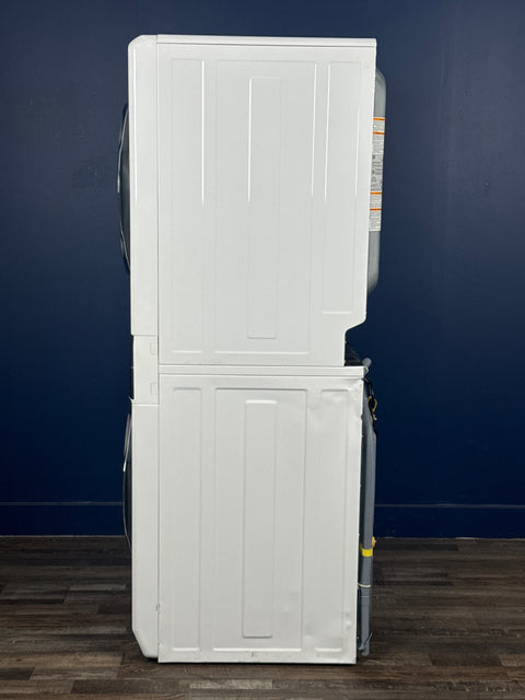 Electrolux - 4.5 cu. ft. Stacked Washer and 8.0 cu. ft. Electric Dryer Laundry Tower in White with SmartBoost Premixing, Energy Star