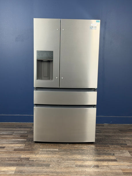 Frigidaire - 36 in. 26 cu. ft. Standard-Depth 4-Door French Door Refrigerator in Fingerprint-Resistant Stainless Steel Look