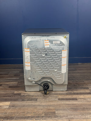 Frigidaire - 8 cu. ft. vented Front Load Stackable Electric Dryer in Titanium with LuxCare Dry and Perfect Steam