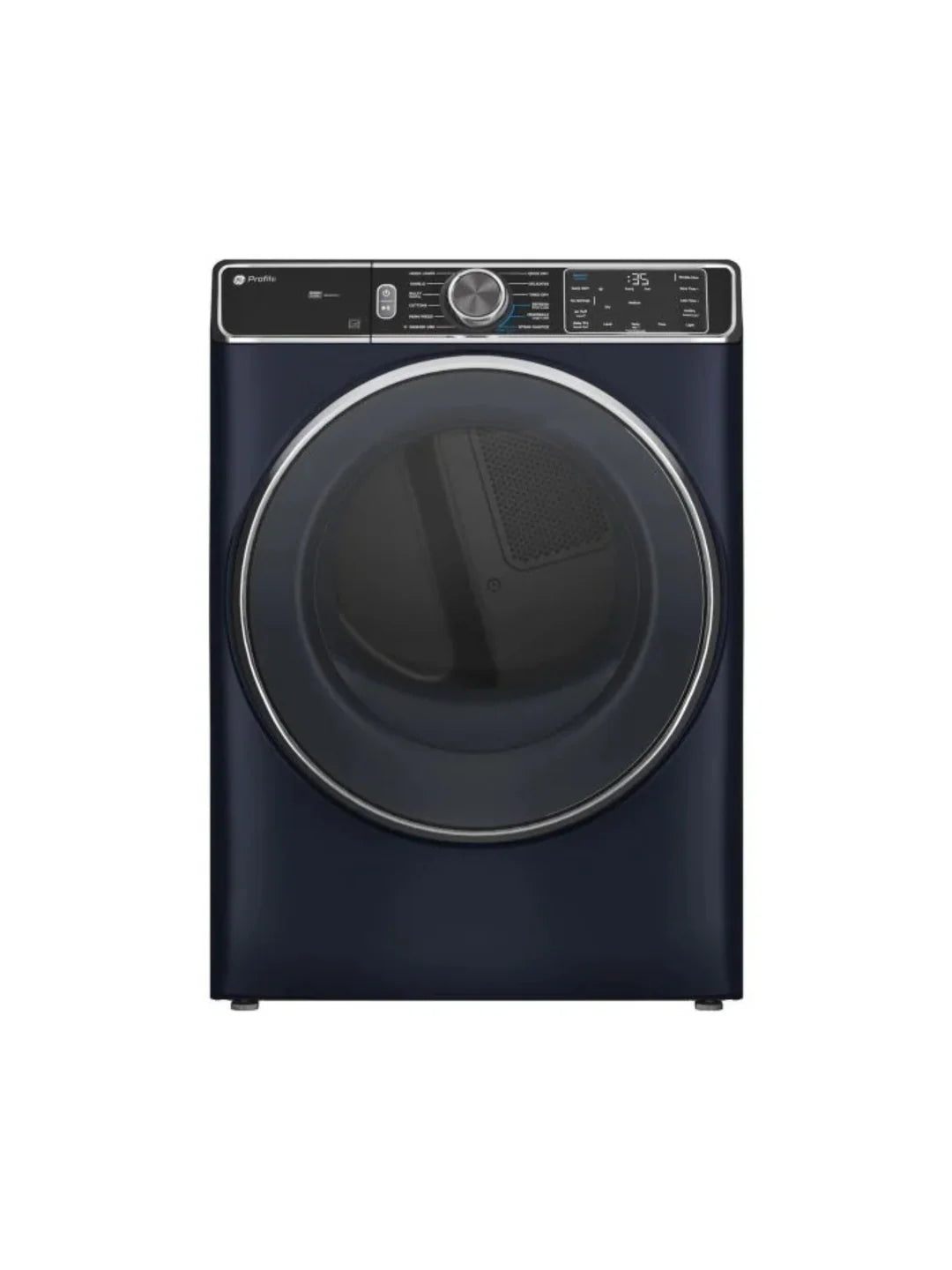 GE Profile - Profile 7.8 cu. ft. vented Gas Dryer in Sapphire Blue with Steam and Sanitize Cycle, ENERGY STAR