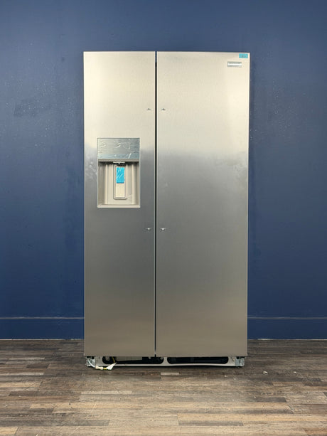 Frigidaire - Gallery 36 in. 26 cu. ft. Standard Depth Side by Side Refrigerator in Smudge-Proof Stainless Steel, ENERGY STAR