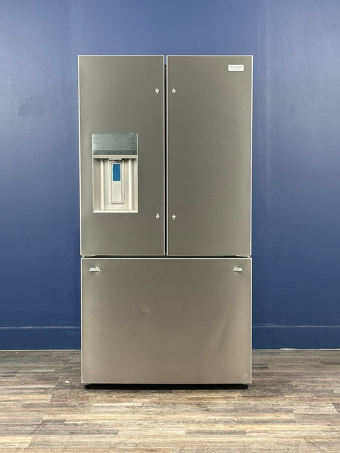 Frigidaire - 36 in. Gallery 28 cu. ft. Standard Depth French Door Refrigerator in Smudge-Proof Stainless Steel