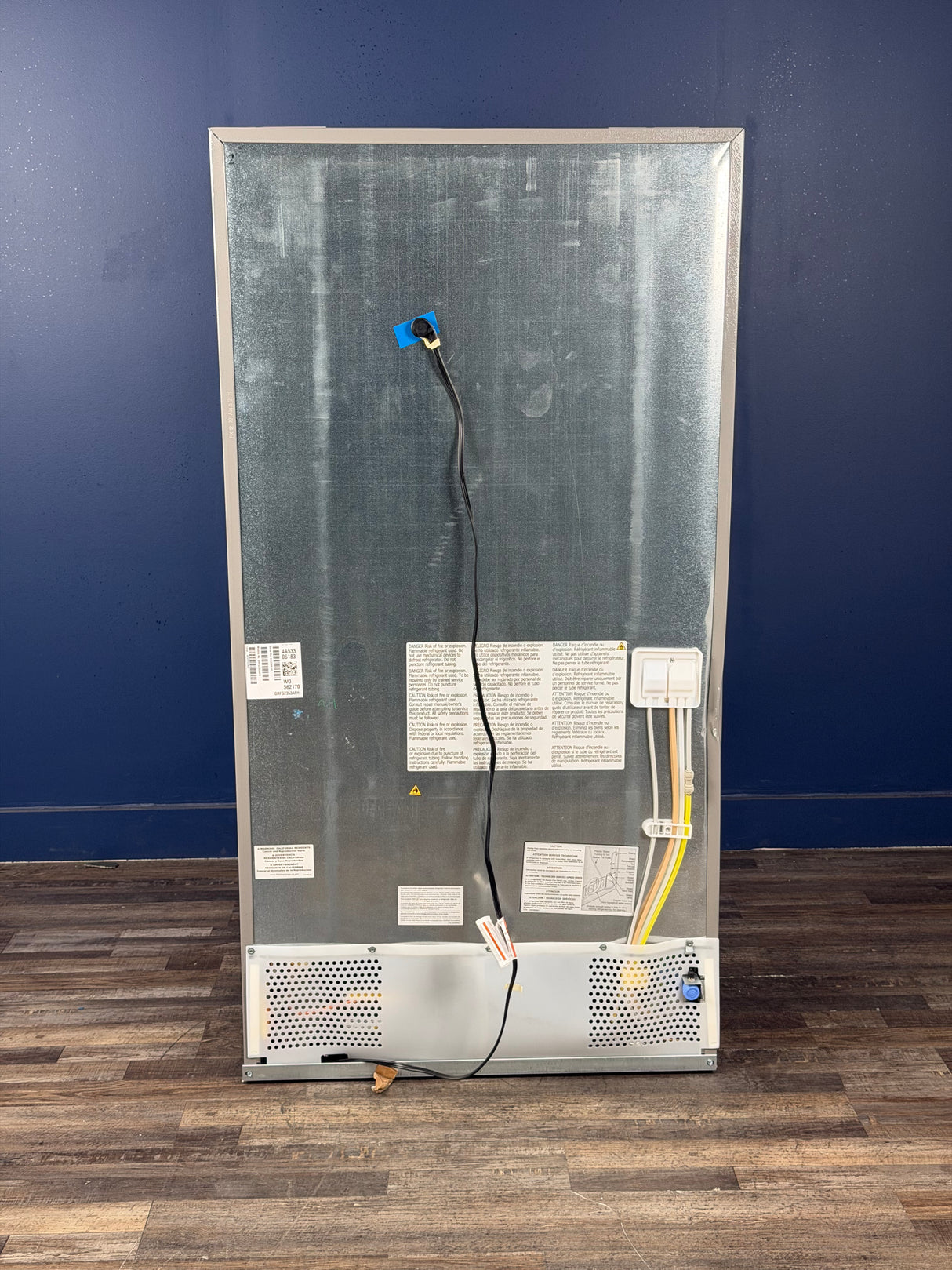 Frigidaire - Gallery 23.3 cu. ft. Counter Depth French Door Refrigerator in Smudge-Proof Stainless Steel w/ Internal Water Dispenser