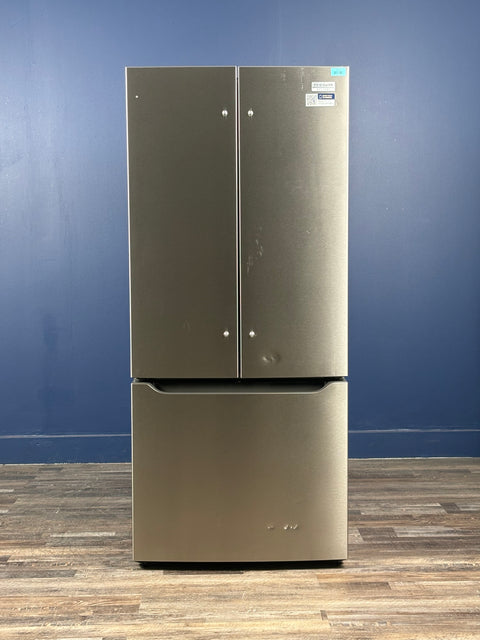 Frigidaire - Gallery 30 in. 20 cu. ft. Standard Depth French Door Refrigerator in Stainless Steel with Internal Water Dispenser
