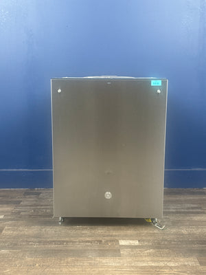 GE - 24 in. Built-In Tall Tub Top Control Fingerprint Resistant Stainless Steel Dishwasher w/3rd Rack, Bottle Jets, 50 dBA