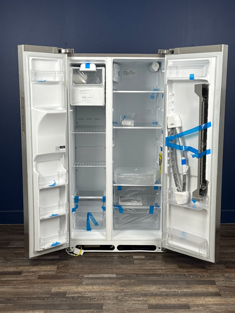 Frigidaire - 36 in. 26 cu. ft. Standard Depth Side by Side Refrigerator in Stainless Steel