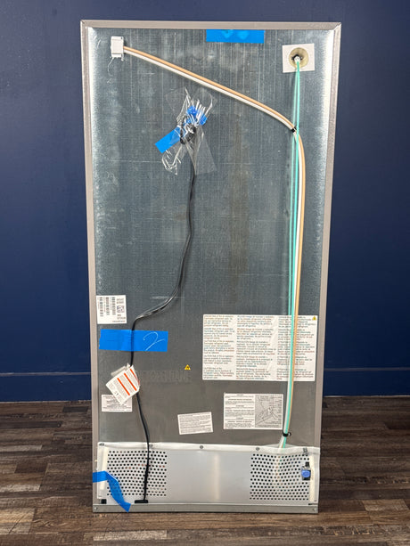 Frigidaire - 33 in. 22.3 cu. ft. Standard Depth Side by Side Refrigerator in Stainless Steel