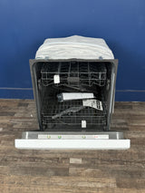 Frigidaire - 24 in Front Control Built-In Tall Tub Dishwasher in White with 4-cycles and DishSense Sensor Technology