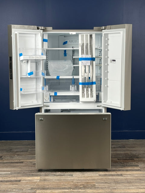 Frigidaire - 36 in 29 cu. ft. Standard Depth French Door Refrigerator in Smudge-Proof Stainless Steel with Internal Water Dispenser