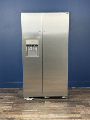 Frigidaire - 36 in. 26 cu. ft. Standard Depth Side by Side Refrigerator in Stainless Steel