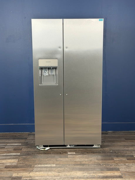 Frigidaire - 36 in. 26 cu. ft. Standard Depth Side by Side Refrigerator in Stainless Steel