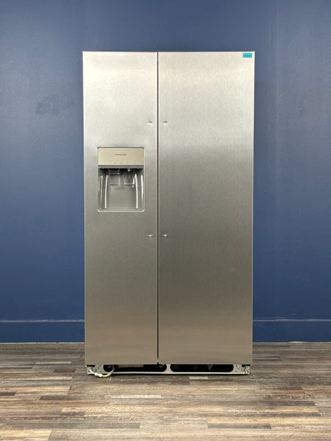 Frigidaire - 36 in. 26 cu. ft. Standard Depth Side by Side Refrigerator in Stainless Steel