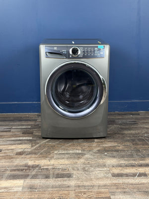 Electrolux - 4.5 cu. ft. Stackable Front Load Washer in Titanium with SmartBoost, Optic Whites, and Pure Rinse