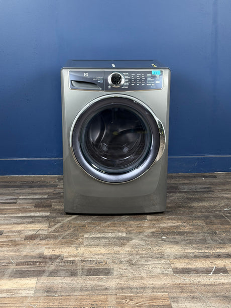 Electrolux - 4.5 cu. ft. Stackable Front Load Washer in Titanium with SmartBoost, Optic Whites, and Pure Rinse