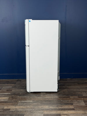 Frigidaire - 27.6 in. 14 cu. ft. Frost Free Top Freezer Refrigerator in White with EvenTemp Cooling System