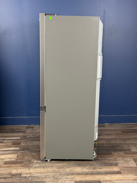 Frigidaire - 35 in. 20 cu. ft. Counter-Depth French Door Refrigerator in Stainless Steel Look with CrispSeal Crispers