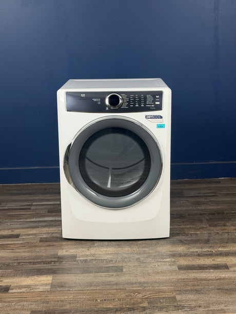 Electrolux - 8 cu. ft. White Front Load Perfect Steam Gas Dryer with LuxCare Dry and Instant Refresh