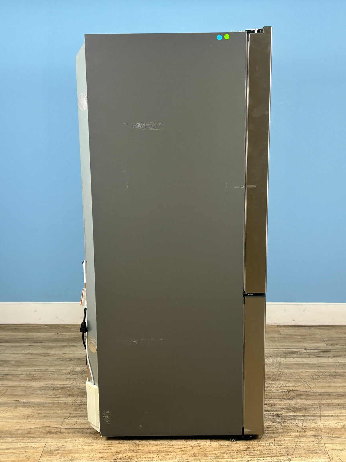 Frigidaire - Gallery 30 in. 20.3 cu. ft. Bottom Freezer Refrigerator in Smudge-Proof Stainless Steel with Internal Water Dispenser