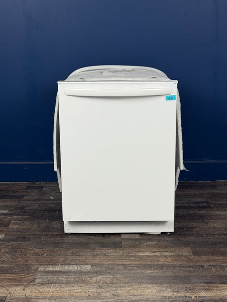 Frigidaire - 24 in Top Control Built In Tall Tub Dishwasher with Plastic Tub in White with 4-cycles