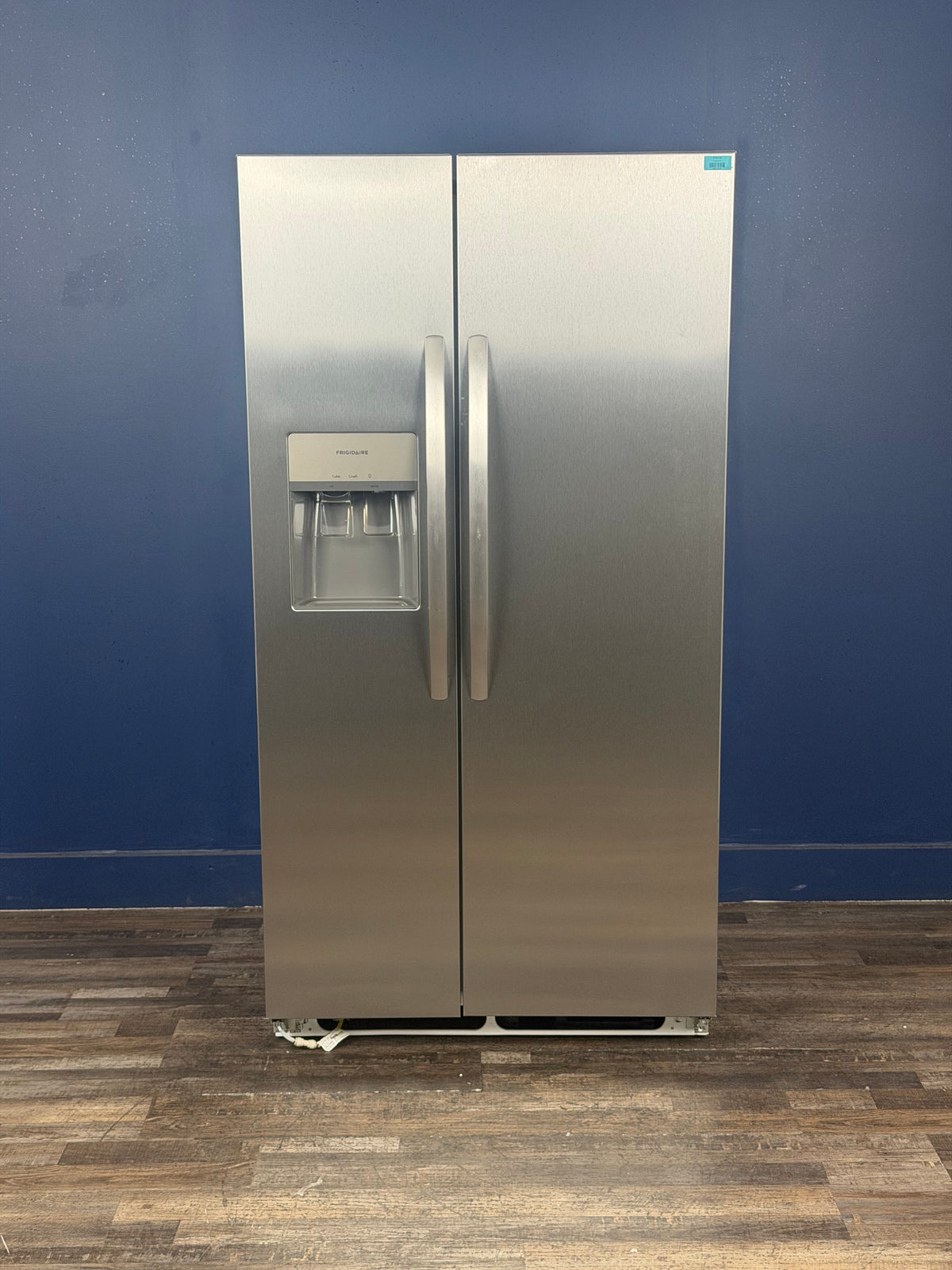 Frigidaire - 36 in. 26 cu. ft. Standard Depth Side by Side Refrigerator in Stainless Steel