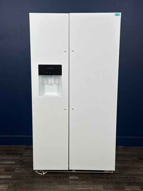 Frigidaire - 36 in. 26 cu. ft. Standard Depth Side by Side Refrigerator in White