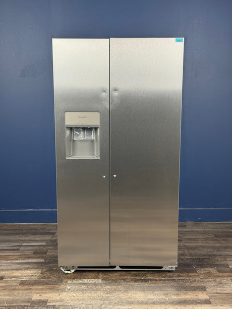 Frigidaire - 36 in. 26 cu. ft. Standard Depth Side by Side Refrigerator in Stainless Steel